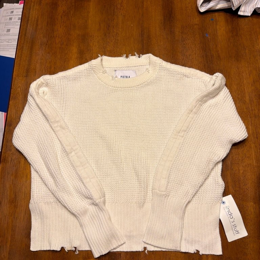 Pistola Women's Distressed Knit Sweater - XS